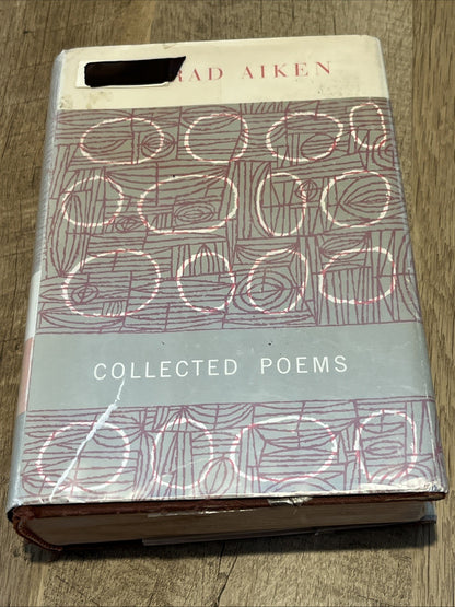 Vintage 1953 Conrad Aiken Collected Poems 1st Ed Book Poetry Hardcover Collector