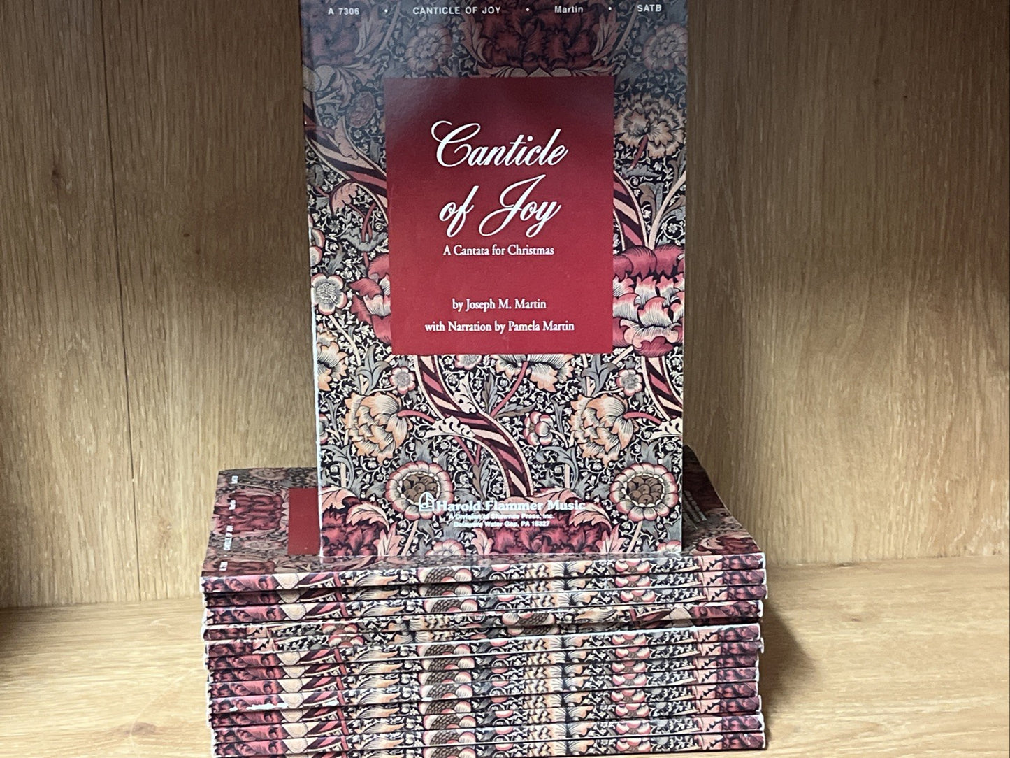Lot Of 15 Shawnee Press Canticle of Joy SATB composed by Joseph M. Martin