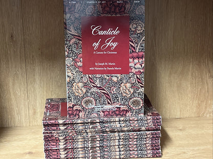 Lot Of 15 Shawnee Press Canticle of Joy SATB composed by Joseph M. Martin