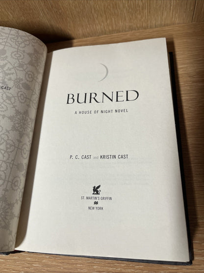 PC Cast Kristin Cast House Of Night Series Betrayed , Burned &  Hunted Set Of 3