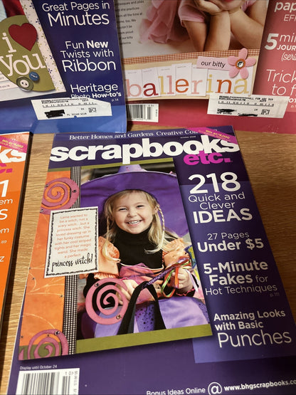 Children Magazine Scrapbooks etc Magazine 6 Lot  2006 Better Homes & Gardens Cre