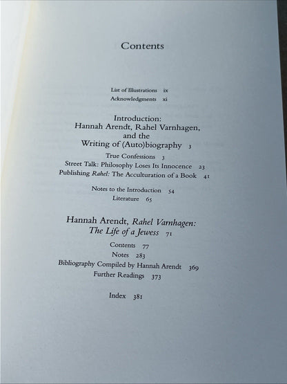 Rahel Varnhagen: The Life of a Jewess - First Complete Edition / MRG