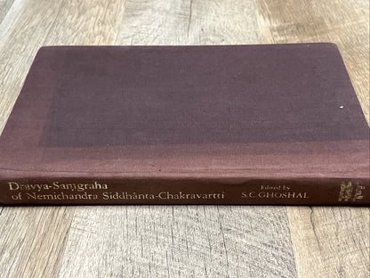 Dravya-Samgraha of Nemichandra Siddhanta-Chakravarti by Sarat C. Ghoshal 1989