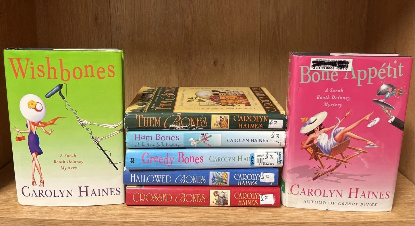 carolyn haines books Lot of 7 sarah delaney & A Southern Belle Mystery