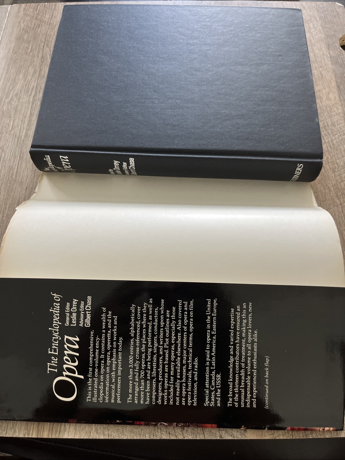 Encyclopedia of Opera by Gilbert Chase and Leslie Orrey (Hardcover)