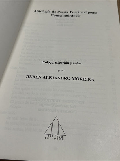 Antologia De Poesia Puertorriquena Contemporanea (1993)