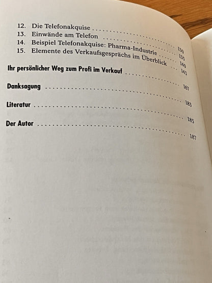 Auf dem Weg zum Profi im Verkauf - Verkaufsgespräche kundenorienti führen Herndl