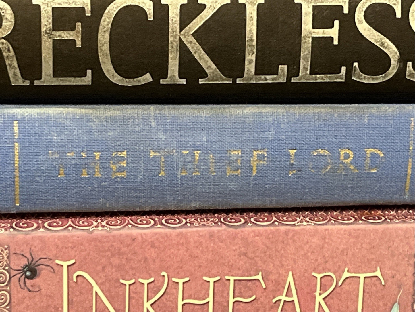Cornelia Funke INKHEART, INKSPELL,RECKLESS, The Thief Lord, Hardcover Lot of 4