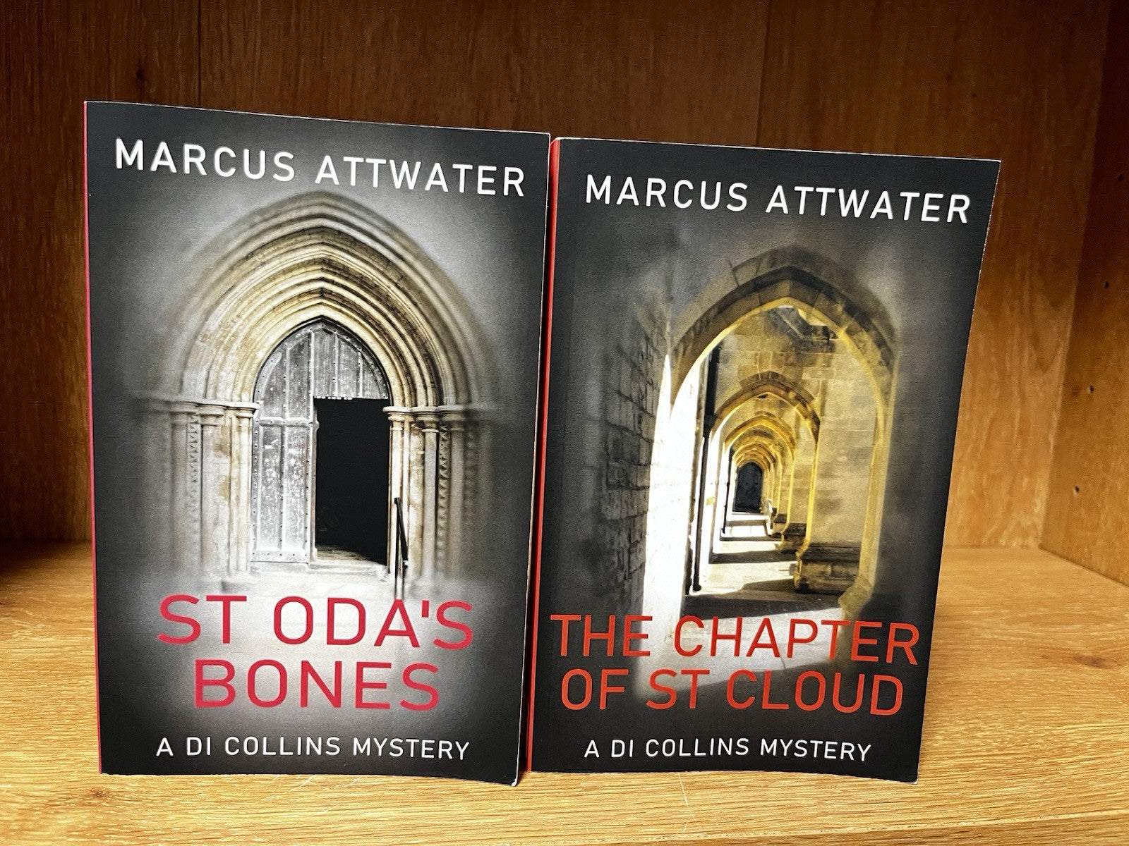 Marcus Attwater Book Lot of 2 A Di Collin’s Mystery