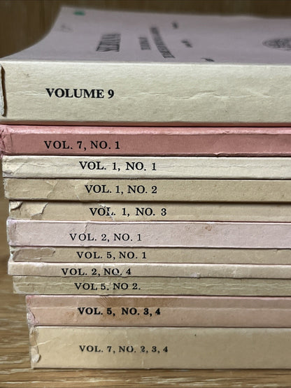 Marie Selby Botanical Gardens SELBYANA Lot of 11  The Journal  ( 1970s/80s)
