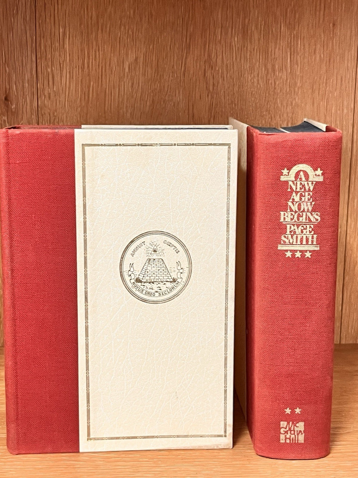 A New Age Now Behind By Page Smith Volume 1 and 2 HC 1976