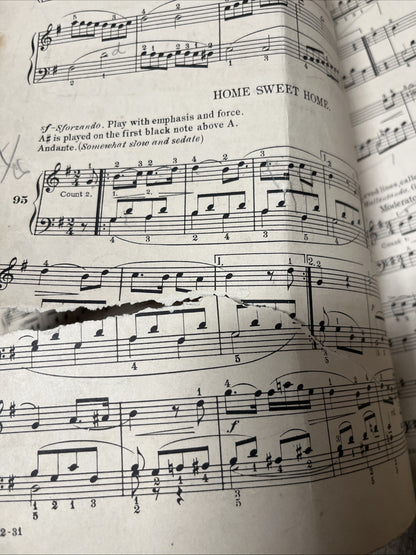 Original Gordon's Graded Piano Course 1st Edition by Hamilton S. Gordon 1911