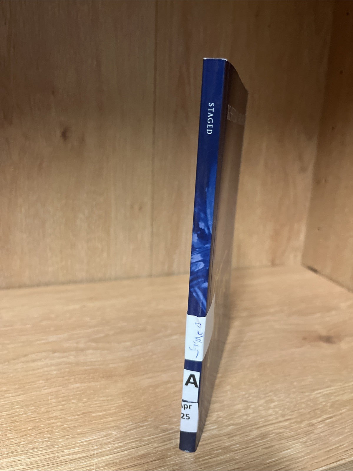 Staged: A Cupid/Psyche Fake Dating Novella by Rebecca V. Archer SIGNED COPY