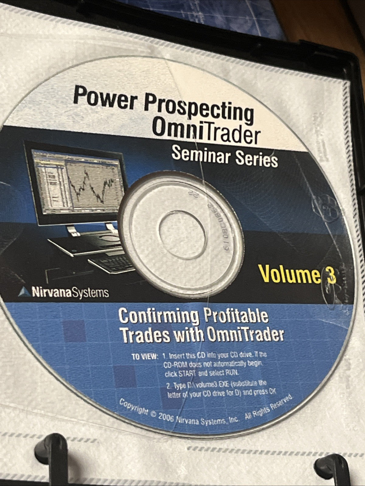 OmniTrader Investor Trading Software PC Stock Shares Stockmarket -9 CD-ROM (9pc)