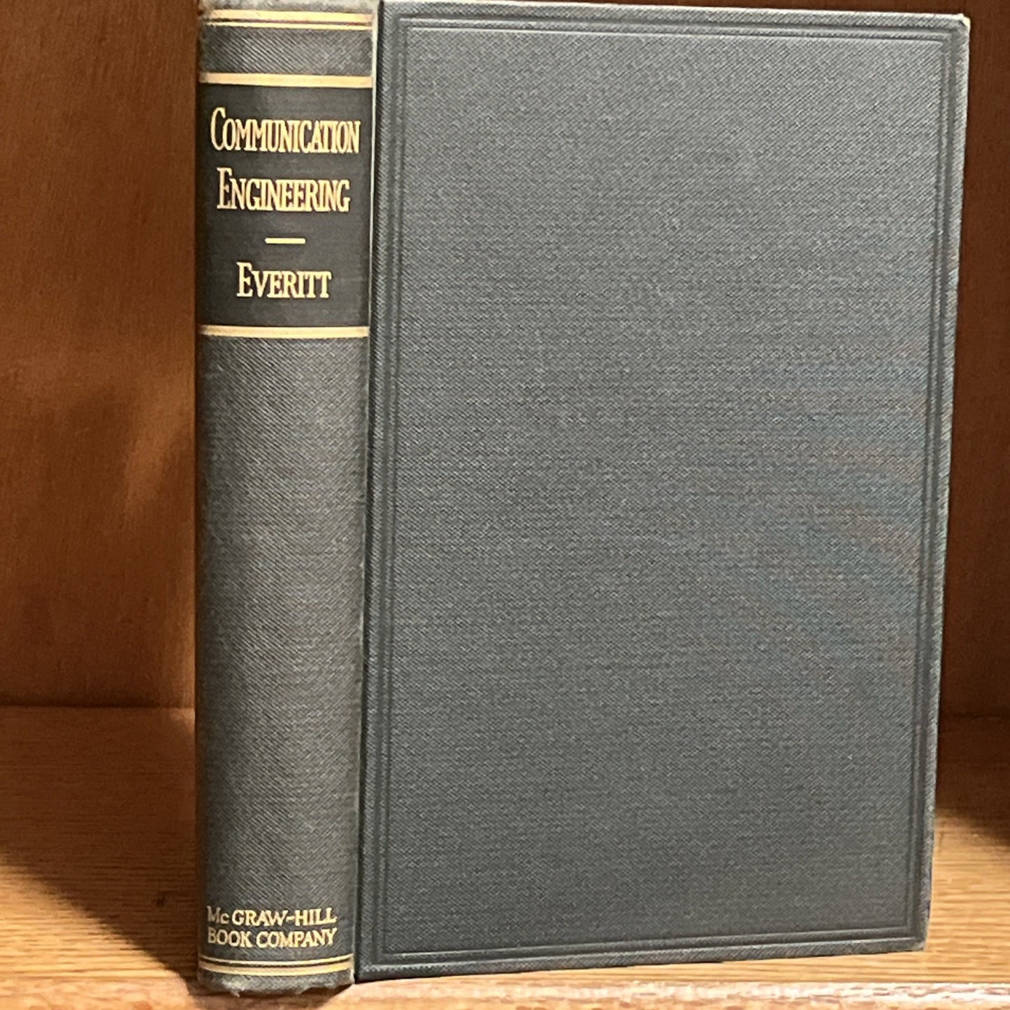 Communication Engineering by William Littell Everitt 2nd Ed, 1937 Radio,Networks
