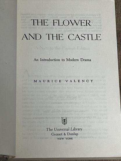 THE FLOWER AND THE CASTLE By Maurice Valency