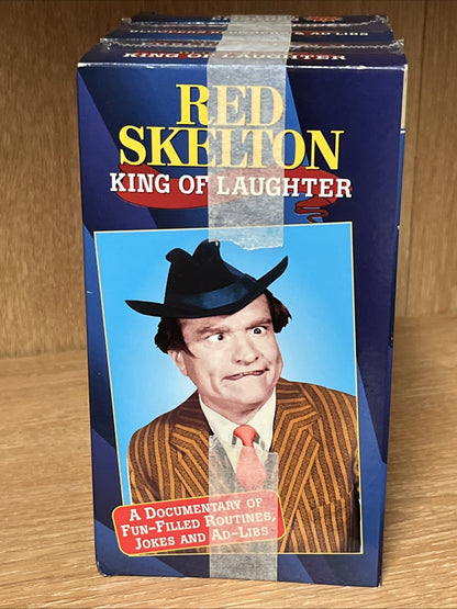 A LEGEND OF LAUGHTER WITH RED SKELTON ~ LIKE NEW SOME SEALED ,5 PACK VHS TAPES