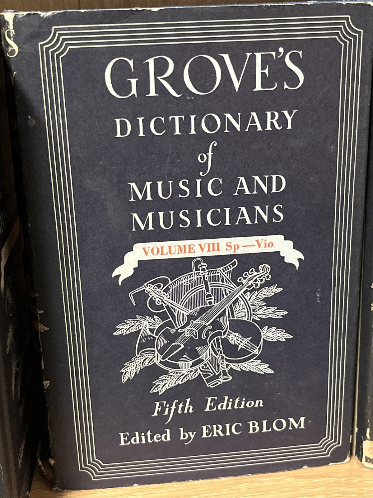 Grove Dictionary of Music and Musicians 5th Ed Complete Set Vol 1 - 10 (A — Z)