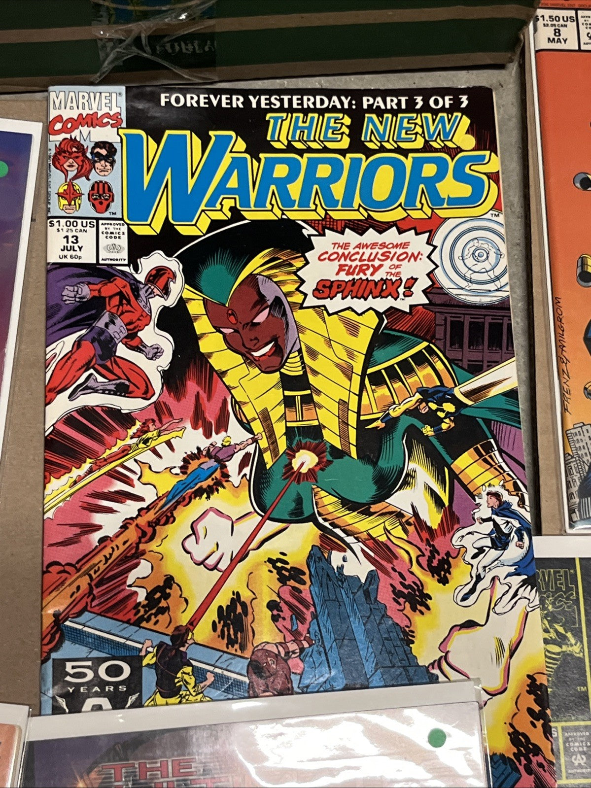 COMIC BOOK LOT Mixed 50 Marvel Comics-Ultimate/Thunder Strike Cable