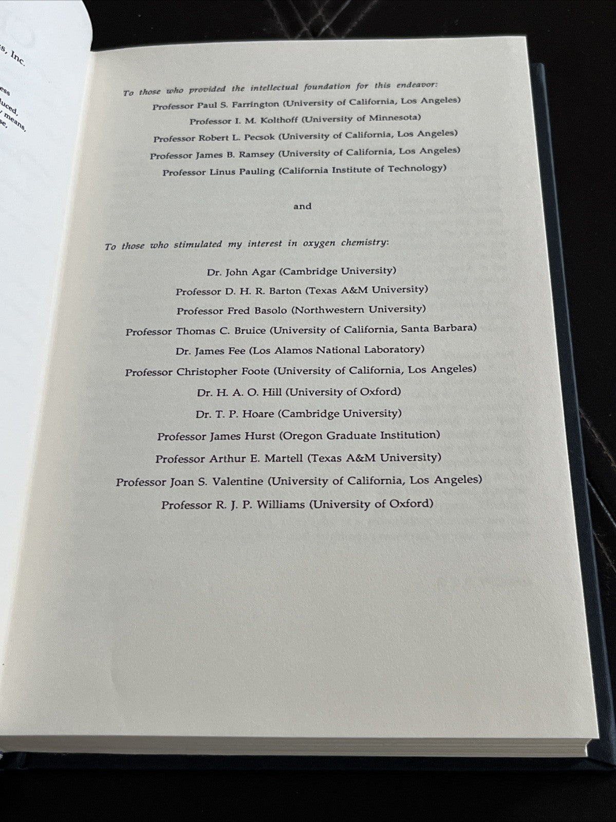 Oxygen Chemistry by Donald T Sawyer: Used