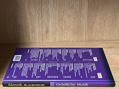 Klassik Alles, was man kennen sollte - Geistliche Musik Buch mit 2 CDs