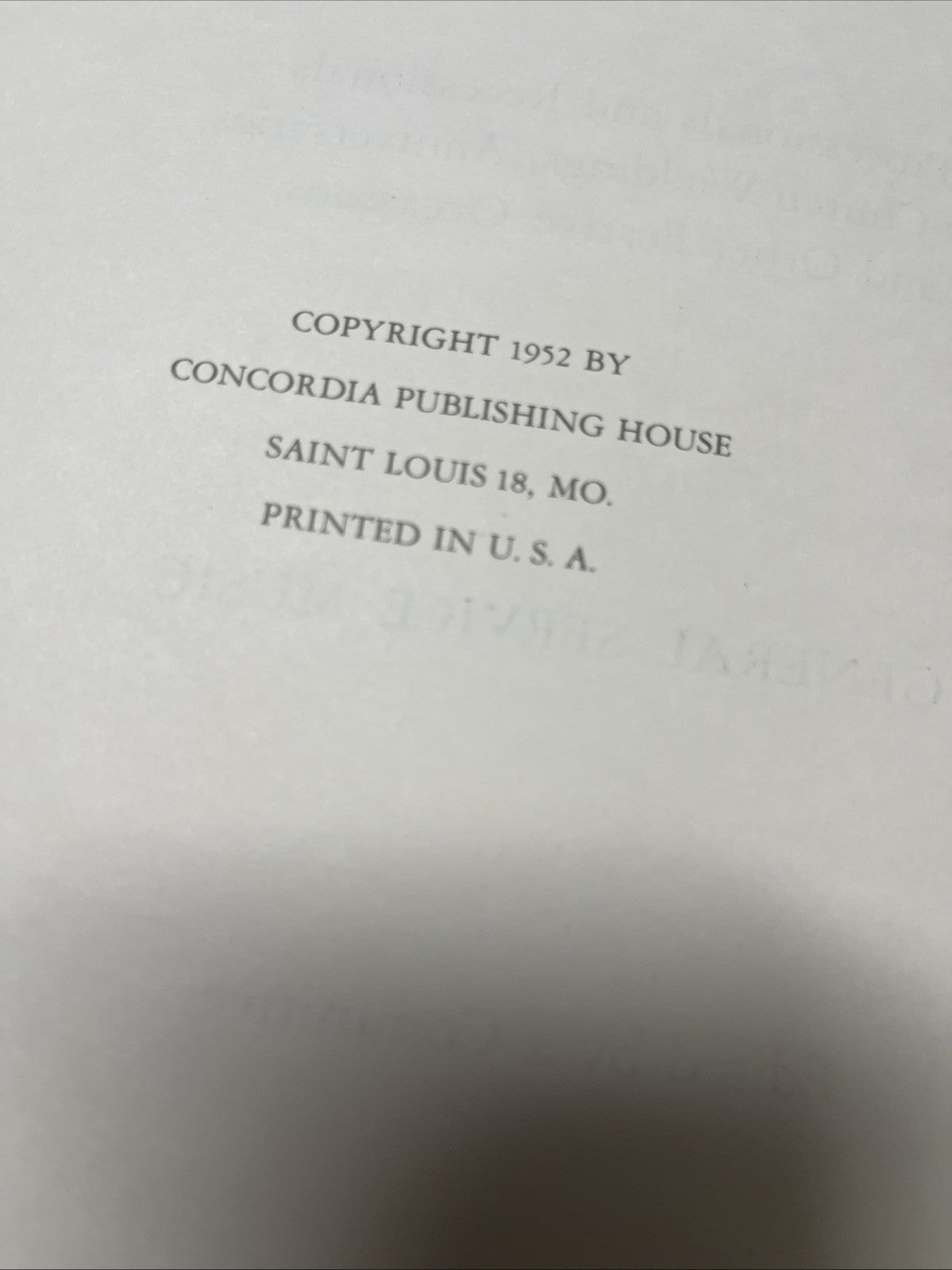 Wedding Music Part 1 Song Book :Processional & Recessionals…. 1952