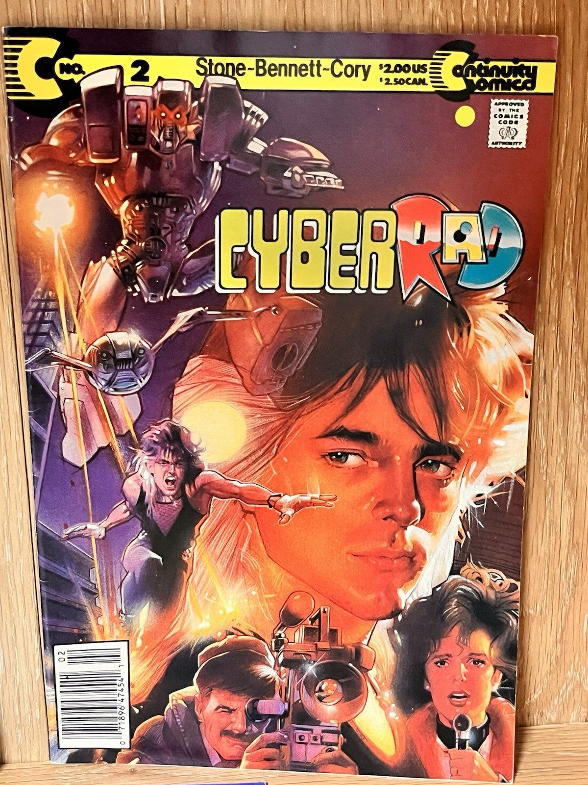 Cyberrad #1 #2 and #4 (Continuity January 1991)