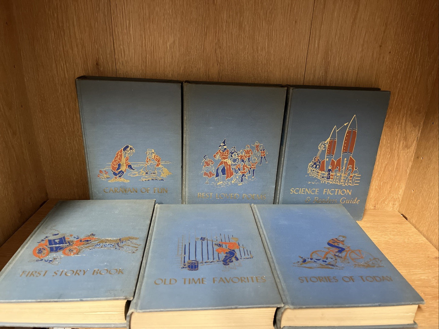 The Children's Hour Story Books 1-16  Missing Volume 2 & 12 ( 1953 -  14 Volume)