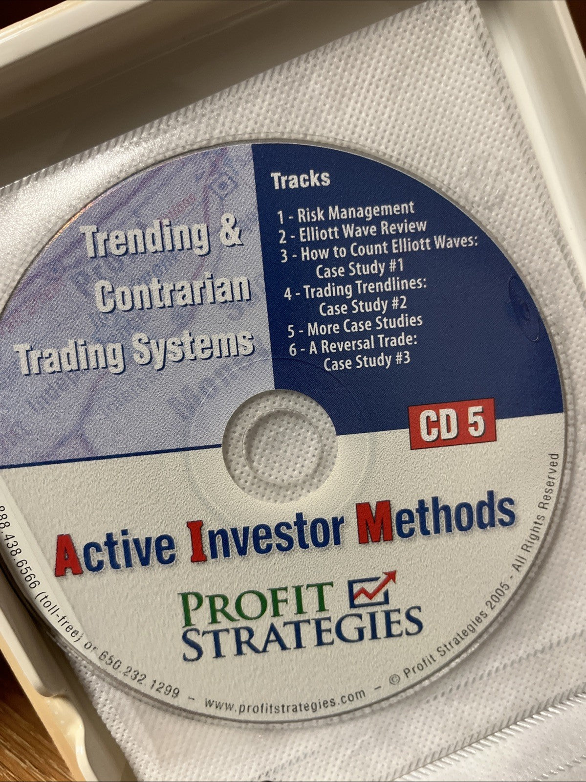 Profit Strategies: Active Investor Methods. Home Study Course 4book + 6 DVD +8CD