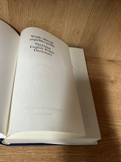 Wielki słownik angielsko-polski  ( The Great English-Polish Dictionary) Lot Of 3