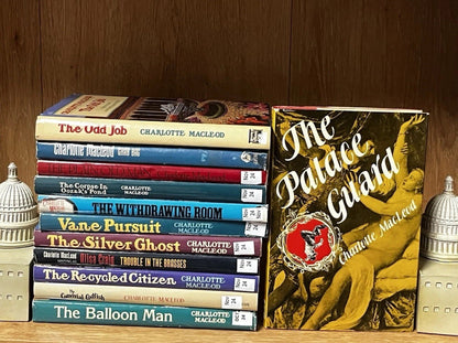 charlotte macleod lot Mystery Novels,12 Hardcover Book Lot