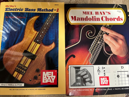 Mel Bay's Mandolin Chords & Electric Bass Method-1