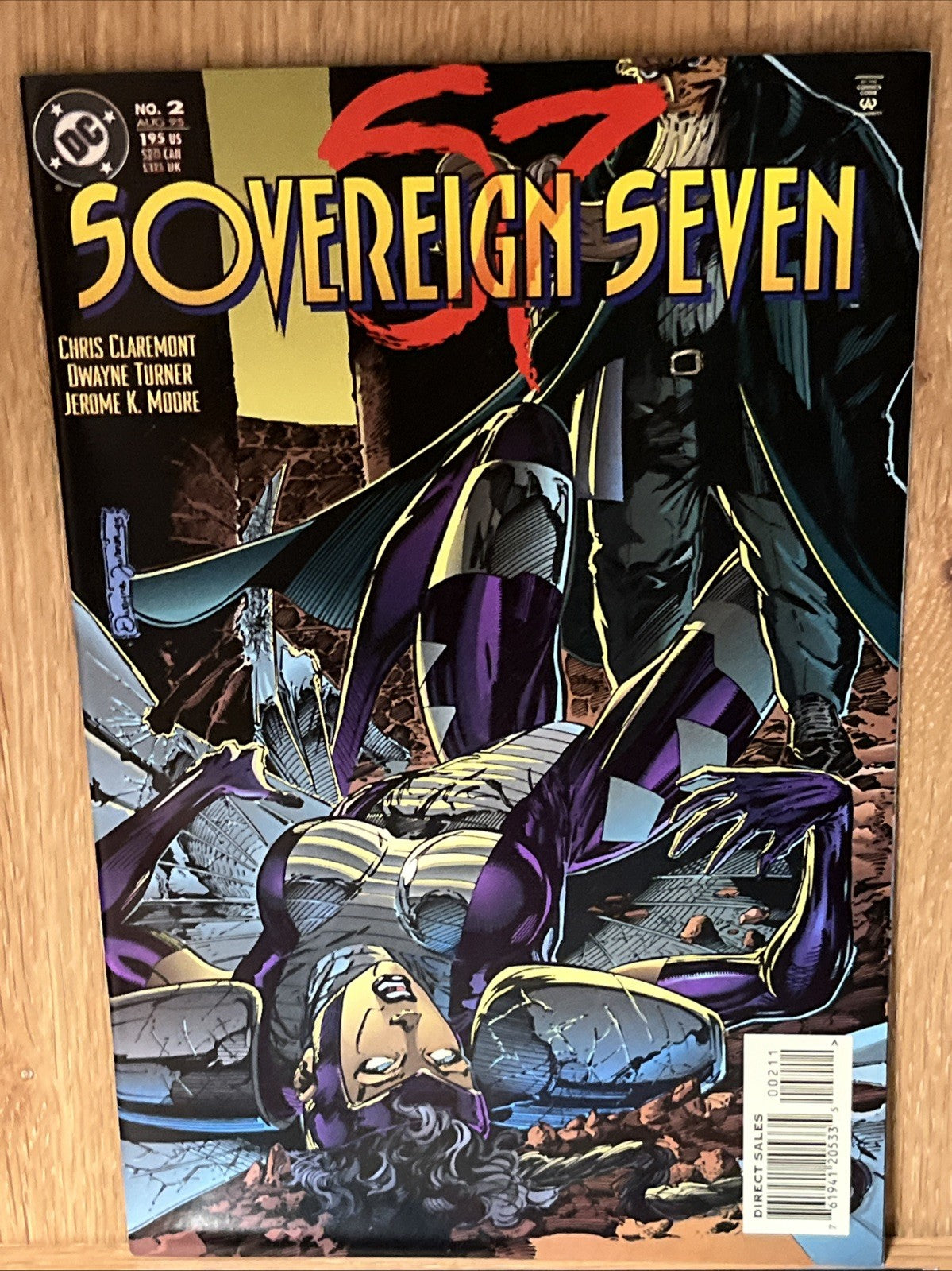 Sovereign Seven S7 DC Comic Books #1 #2 #3 #4 1995 Lot of 4