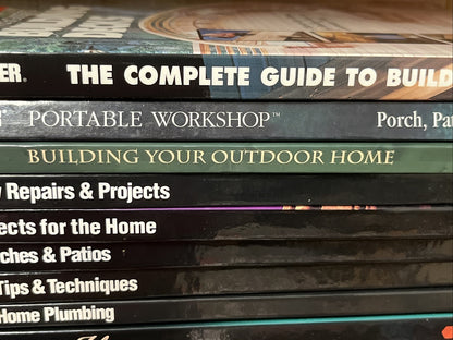 DIY Black & Decker Home Improvement Books Lot 18, Porch, Patio, Complete Guide .