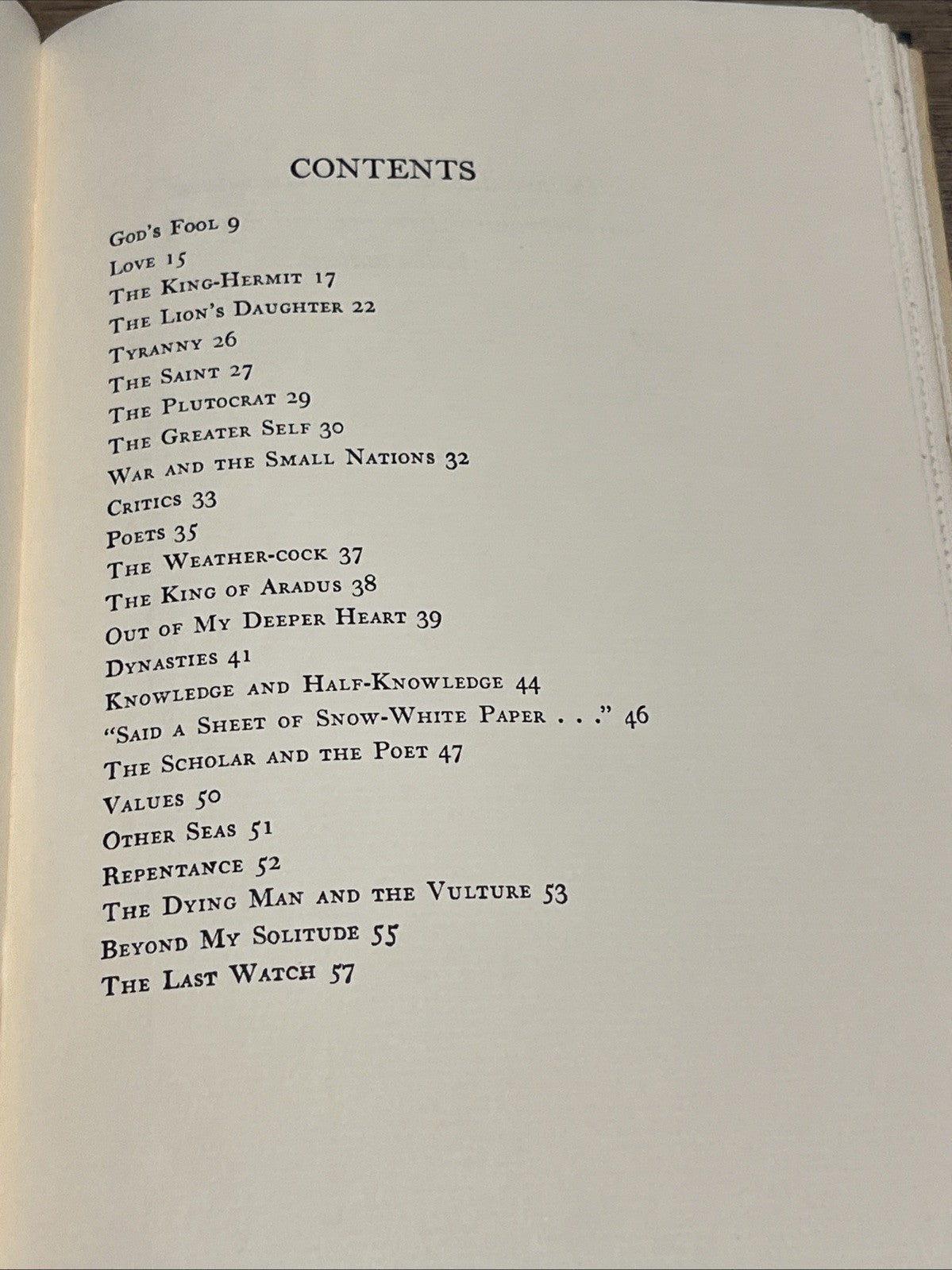 The Forerunner His Parables and  Poems Kahlil Gibran 14th Printing 1965