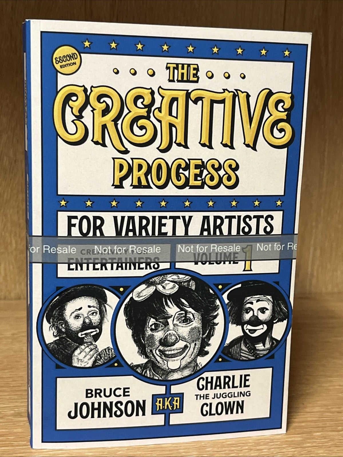 The Creative Process for Variety Artists Vol 1 SIGNED Bruce Charlie Johnson