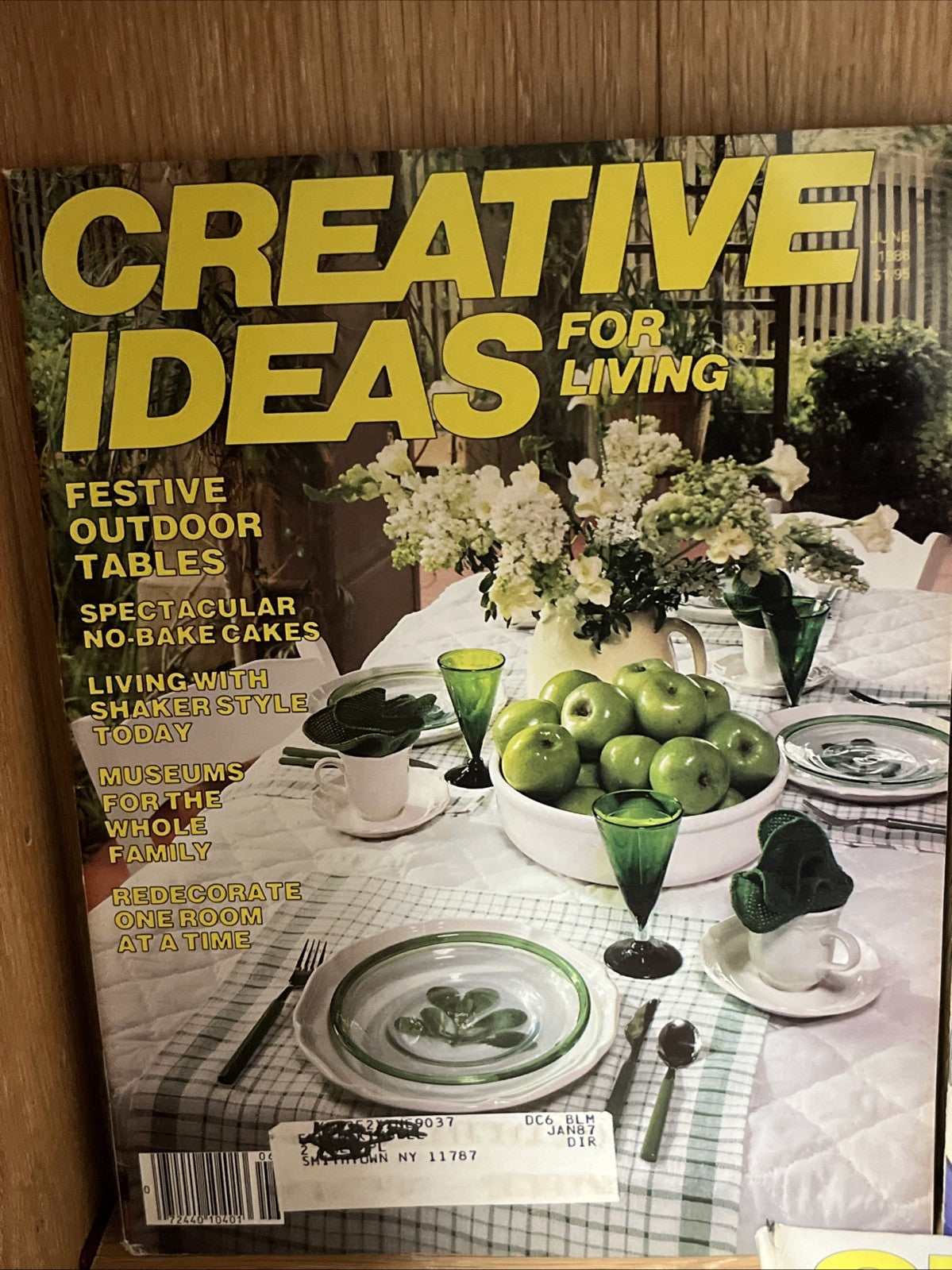 Lot of 5 Creative Ideas For Living Magazine1986/ 1988
