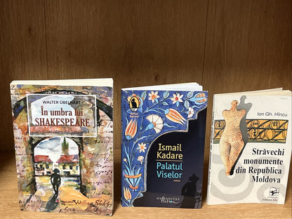 Romania Book Lot of 3 Palatul Viselor | În umbra lui Shakespeare | Străvechi..