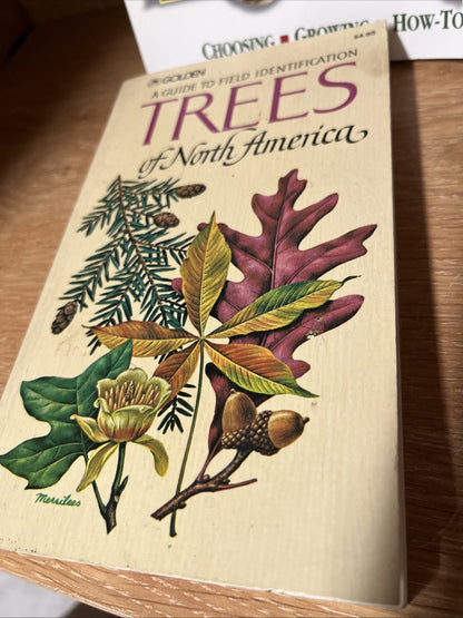 Lot of 4 Books on Indoor Gardening & House Plants The Herb Book, Trees Identity