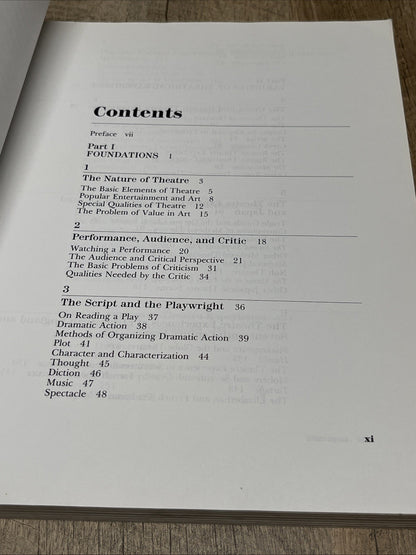 The essential theatre 4th Edition by Oscar G. Brockett 1988