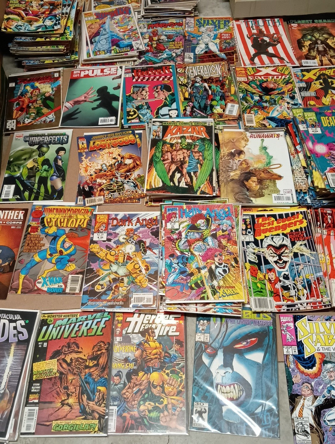 marvel comic book lot 50 Mixed Marvel Books No Dup Bulk