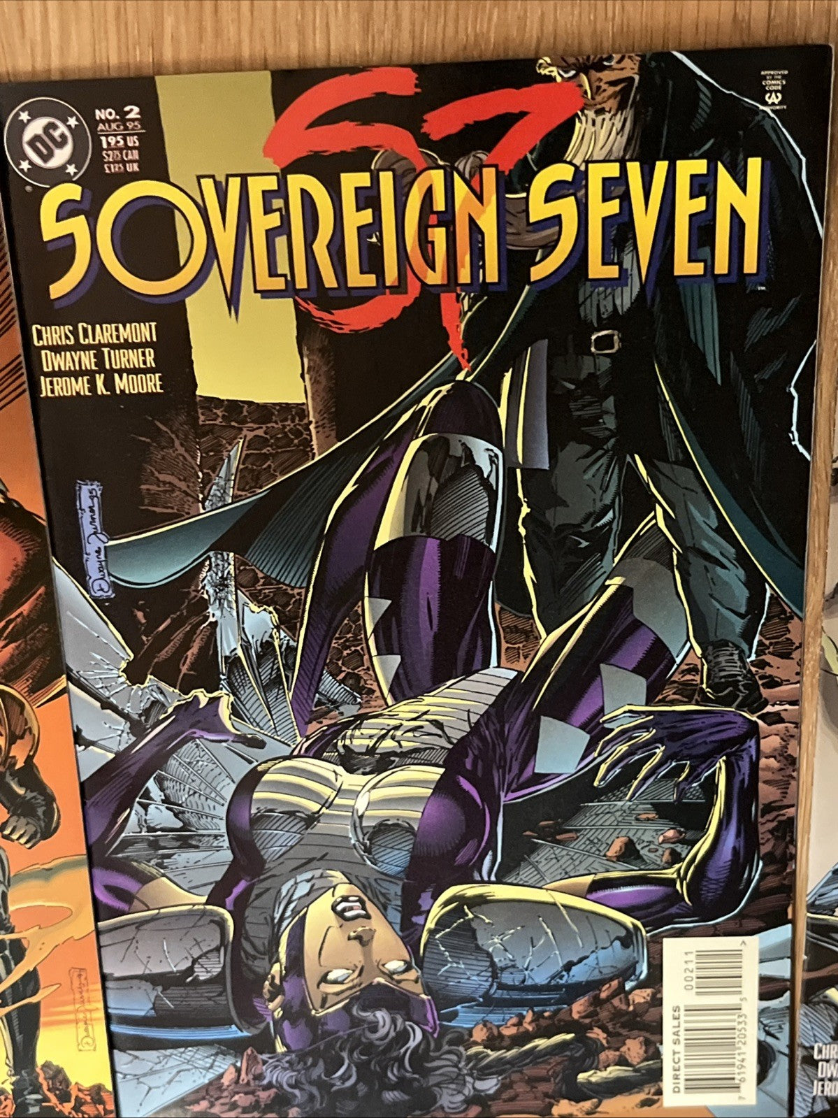 Sovereign Seven S7 DC Comic Books #1 #2 #3 #4 #5  #6 #7 #8 Clement Turner Lot 8