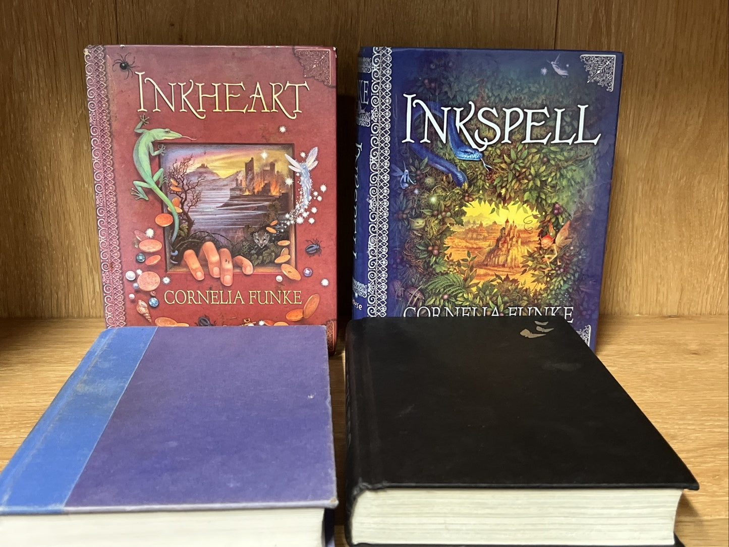 Cornelia Funke INKHEART, INKSPELL,RECKLESS, The Thief Lord, Hardcover Lot of 4