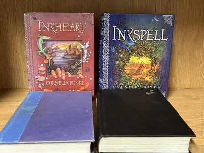 Cornelia Funke INKHEART, INKSPELL,RECKLESS, The Thief Lord, Hardcover Lot of 4