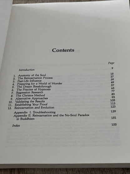 Discover Your Past Lives : A Practical Course J. H. Brennan (1992, Trade Pape