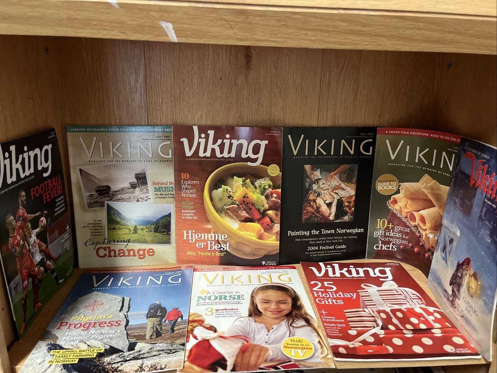 Viking Magazine Lot of 13 Year 92 95 96 04 05 06 07 10 2015