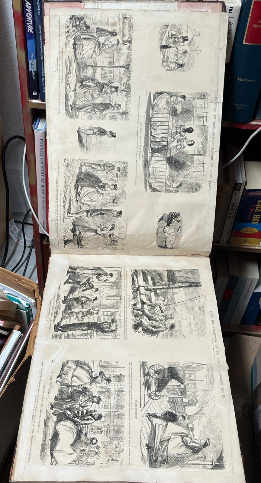 John Leech's Pictures of Life and Character from the Collection of Mr Punch 4th