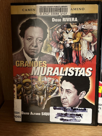 3 Spanish Movie dvd Grandes Muralistas y De Nadie, Ahí está el comedian
