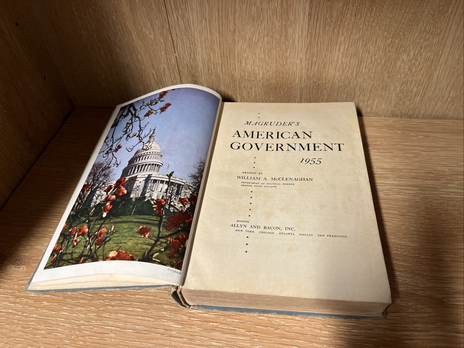 Magruder's American Government 1955 by McClenaghan
