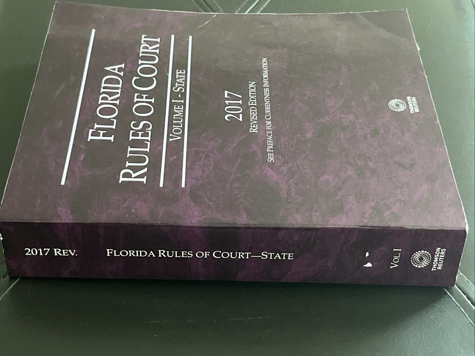 2017- Florida Rules of Court - Volume I - STATE -  Thomson Reuters.